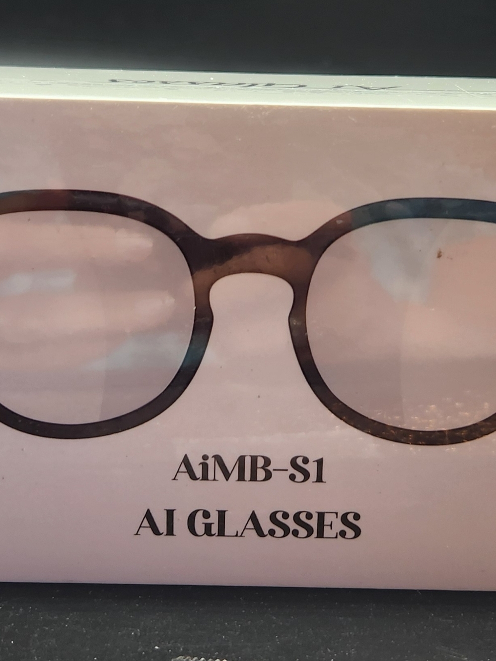 AiMB-S1 AI Glasses - Black Frame, New In Box